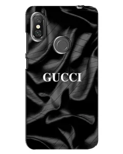 Чехол для Xiaomi Redmi Note 6 Pro с картинкой «Gucci — шелковые волны» Чехол для Xiaomi Redmi Note 6 Pro с картинкой «Gucci — шелковые волны»