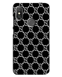 Чехол для Xiaomi Redmi Note 6 Pro с картинкой «Gucci — сетчатый паттерн» Чехол для Xiaomi Redmi Note 6 Pro с картинкой «Gucci — сетчатый паттерн»