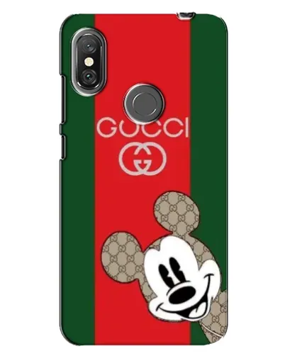 Чехол для Xiaomi Redmi Note 6 Pro с картинкой «Gucci — полосы и Микки» Чехол для Xiaomi Redmi Note 6 Pro с картинкой «Gucci — полосы и Микки»