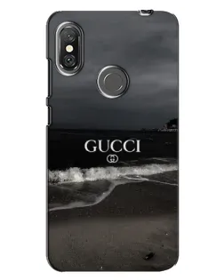 Чехол для Xiaomi Redmi Note 6 Pro с картинкой «Gucci — морской прибой» Чехол для Xiaomi Redmi Note 6 Pro с картинкой «Gucci — морской прибой»