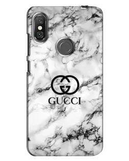 Чехол для Xiaomi Redmi Note 6 Pro с картинкой «Gucci — мраморный шик» Чехол для Xiaomi Redmi Note 6 Pro с картинкой «Gucci — мраморный шик»