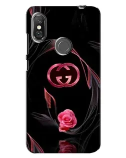 Чехол для Xiaomi Redmi Note 6 Pro с картинкой «Gucci — неоновая роза» Чехол для Xiaomi Redmi Note 6 Pro с картинкой «Gucci — неоновая роза»