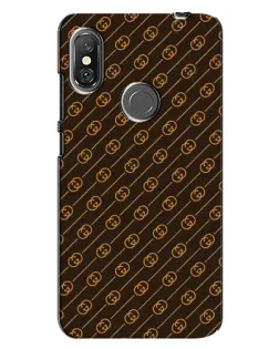 Чехол для Xiaomi Redmi Note 6 Pro с картинкой «Gucci — золотые диагонали» Чехол для Xiaomi Redmi Note 6 Pro с картинкой «Gucci — золотые диагонали»