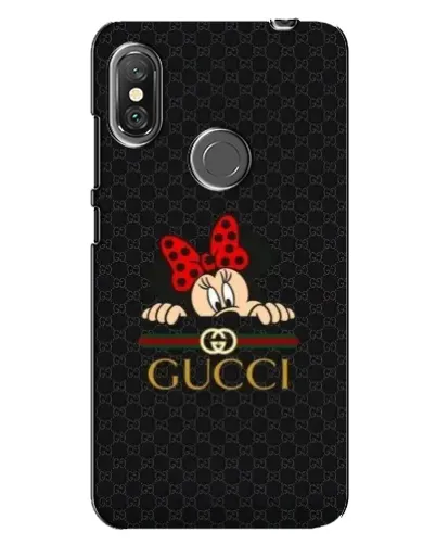 Чехол для Xiaomi Redmi Note 6 Pro с картинкой «Минни Маус Gucci — черный» Чехол для Xiaomi Redmi Note 6 Pro с картинкой «Минни Маус Gucci — черный»