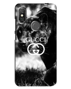 Чехол для Xiaomi Redmi Note 6 Pro с картинкой «Gucci — дикая природа» Чехол для Xiaomi Redmi Note 6 Pro с картинкой «Gucci — дикая природа»
