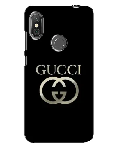 Чехол для Xiaomi Redmi Note 6 Pro с картинкой «Gucci — золото на черном» Чехол для Xiaomi Redmi Note 6 Pro с картинкой «Gucci — золото на черном»