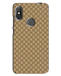 Чехол для Xiaomi Redmi Note 6 Pro с картинкой «Gucci — классический беж» Чехол для Xiaomi Redmi Note 6 Pro с картинкой «Gucci — классический беж»