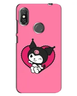 Чохол для Xiaomi Redmi Note 6 Pro з картинкою «Kuromi — любов у серці» Чохол для Xiaomi Redmi Note 6 Pro з картинкою «Kuromi — любов у серці»