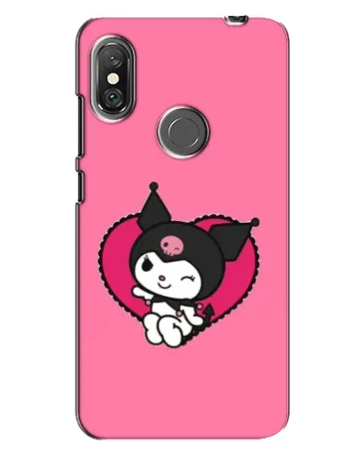 Чехол для Xiaomi Redmi Note 6 Pro с картинкой «Kuromi — любовь в сердце» Чехол для Xiaomi Redmi Note 6 Pro с картинкой «Kuromi — любовь в сердце»