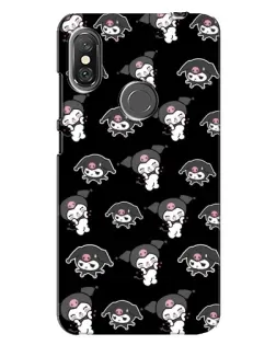 Чохол для Xiaomi Redmi Note 6 Pro з картинкою «Чорний паттерн Kuromi» Чохол для Xiaomi Redmi Note 6 Pro з картинкою «Чорний паттерн Kuromi»
