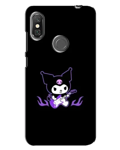 Чехол для Xiaomi Redmi Note 6 Pro с картинкой «Электрическая Kuromi» Чехол для Xiaomi Redmi Note 6 Pro с картинкой «Электрическая Kuromi»