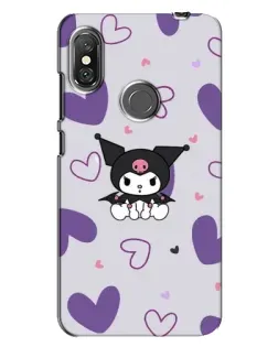 Чохол для Xiaomi Redmi Note 6 Pro з картинкою «Kuromi та лавандові серця» Чохол для Xiaomi Redmi Note 6 Pro з картинкою «Kuromi та лавандові серця»