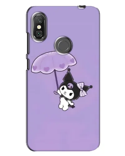 Чехол для Xiaomi Redmi Note 6 Pro с картинкой «Kuromi с зонтиком» Чехол для Xiaomi Redmi Note 6 Pro с картинкой «Kuromi с зонтиком»