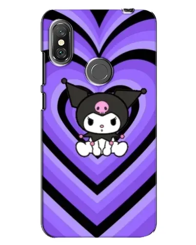 Чехол для Xiaomi Redmi Note 6 Pro с картинкой «Kuromi и фиолетовые сердца» Чехол для Xiaomi Redmi Note 6 Pro с картинкой «Kuromi и фиолетовые сердца»