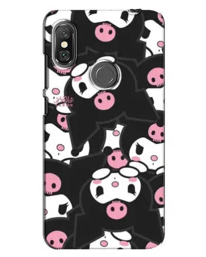 Чехол для Xiaomi Redmi Note 6 Pro с картинкой «Паттерн голов Куроми» Чехол для Xiaomi Redmi Note 6 Pro с картинкой «Паттерн голов Куроми»