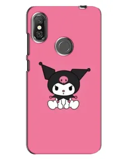 Чохол для Xiaomi Redmi Note 6 Pro з картинкою «Похмура Kuromi» Чохол для Xiaomi Redmi Note 6 Pro з картинкою «Похмура Kuromi»