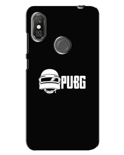 Чехол для Xiaomi Redmi Note 6 Pro с картинкой «PUBG — классический лого» Чехол для Xiaomi Redmi Note 6 Pro с картинкой «PUBG — классический лого»