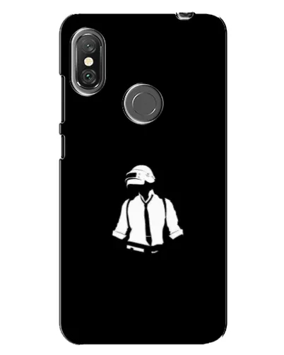 Чехол для Xiaomi Redmi Note 6 Pro с картинкой «PUBG — белый шлем» Чехол для Xiaomi Redmi Note 6 Pro с картинкой «PUBG — белый шлем»