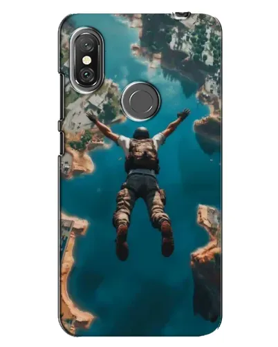 Чехол для Xiaomi Redmi Note 6 Pro с картинкой «PUBG — свободное падение» Чехол для Xiaomi Redmi Note 6 Pro с картинкой «PUBG — свободное падение»