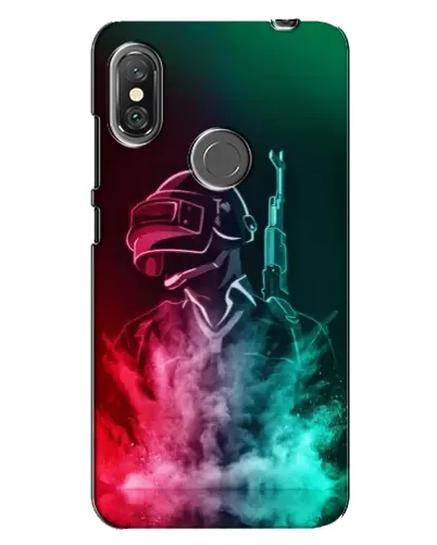 Чехол для Xiaomi Redmi Note 6 Pro с картинкой «PUBG — огненный воин» Чехол для Xiaomi Redmi Note 6 Pro с картинкой «PUBG — огненный воин»