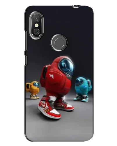 Чехол для Xiaomi Redmi Note 6 Pro с картинкой «Among Us — 3D стиль» Чехол для Xiaomi Redmi Note 6 Pro с картинкой «Among Us — 3D стиль»