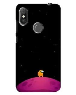 Чехол для Xiaomi Redmi Note 6 Pro с картинкой «Одинокий герой на планете» Чехол для Xiaomi Redmi Note 6 Pro с картинкой «Одинокий герой на планете»