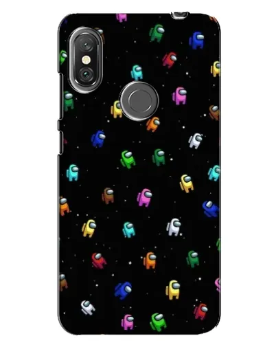 Чехол для Xiaomi Redmi Note 6 Pro с картинкой «Экипаж Among Us» Чехол для Xiaomi Redmi Note 6 Pro с картинкой «Экипаж Among Us»
