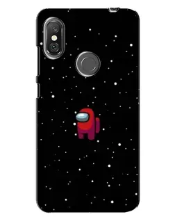 Чехол для Xiaomi Redmi Note 6 Pro с картинкой «Красный Among Us» Чехол для Xiaomi Redmi Note 6 Pro с картинкой «Красный Among Us»