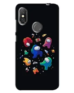Чехол для Xiaomi Redmi Note 6 Pro с картинкой «Among Us космос» Чехол для Xiaomi Redmi Note 6 Pro с картинкой «Among Us космос»