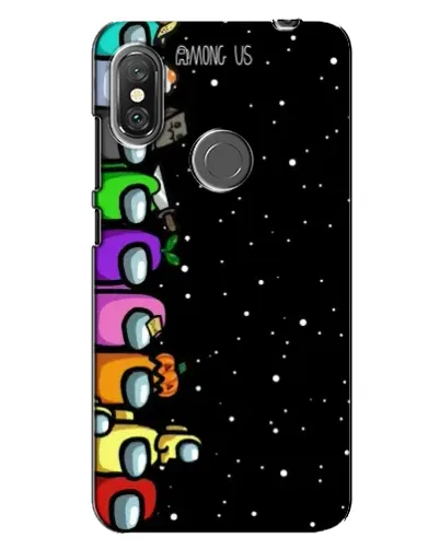 Чехол для Xiaomi Redmi Note 6 Pro с картинкой «Команда Among Us» Чехол для Xiaomi Redmi Note 6 Pro с картинкой «Команда Among Us»