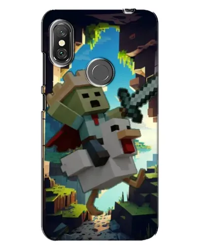 Чехол для Xiaomi Redmi Note 6 Pro с картинкой «Стив и гусь»