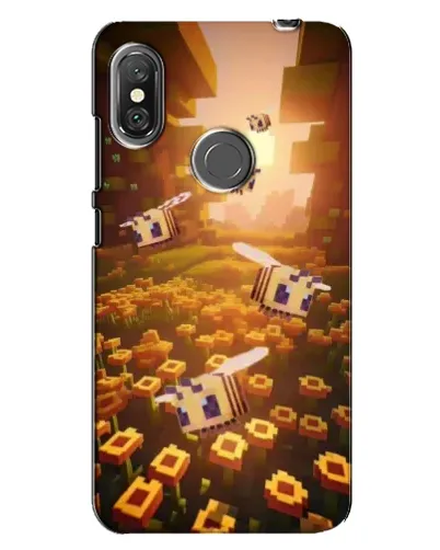 Чехол для Xiaomi Redmi Note 6 Pro с картинкой «Поле подсолнухов»
