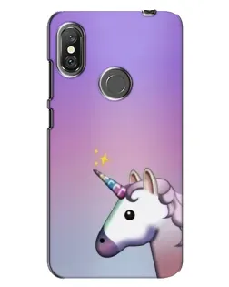 Чехол для Xiaomi Redmi Note 6 Pro с картинкой «Единорог градиент» Чехол для Xiaomi Redmi Note 6 Pro с картинкой «Единорог градиент»