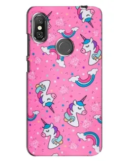 Чехол для Xiaomi Redmi Note 6 Pro с картинкой «Unicorn паттерн розовый» Чехол для Xiaomi Redmi Note 6 Pro с картинкой «Unicorn паттерн розовый»