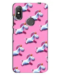 Чехол для Xiaomi Redmi Note 6 Pro с картинкой «Единороги на розовом» Чехол для Xiaomi Redmi Note 6 Pro с картинкой «Единороги на розовом»