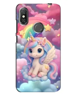 Чехол для Xiaomi Redmi Note 6 Pro с картинкой «Маленький единорог» Чехол для Xiaomi Redmi Note 6 Pro с картинкой «Маленький единорог»