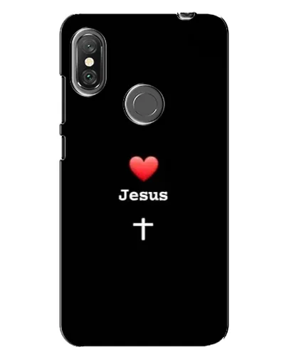 Чехол для Xiaomi Redmi Note 6 Pro с картинкой «Сердце - Jesus» Чехол для Xiaomi Redmi Note 6 Pro с картинкой «Сердце - Jesus»