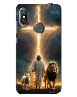 Чохол для Xiaomi Redmi Note 6 Pro з картинкою «Лев Юди та Світло» Чохол для Xiaomi Redmi Note 6 Pro з картинкою «Лев Юди та Світло»