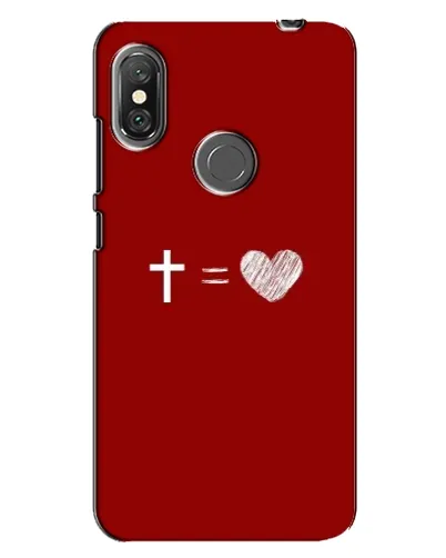 Чехол для Xiaomi Redmi Note 6 Pro с картинкой «Уравнение любви» Чехол для Xiaomi Redmi Note 6 Pro с картинкой «Уравнение любви»