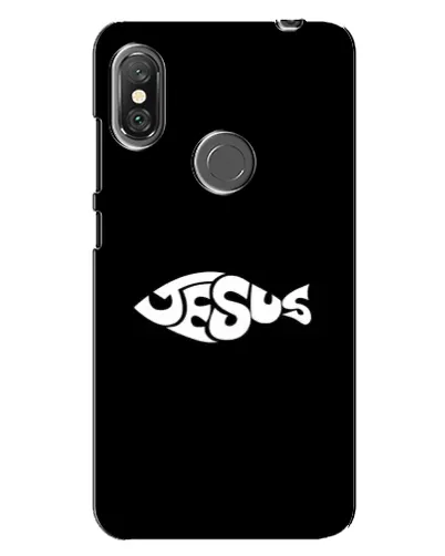 Чехол для Xiaomi Redmi Note 6 Pro с картинкой «Рыба Jesus» Чехол для Xiaomi Redmi Note 6 Pro с картинкой «Рыба Jesus»