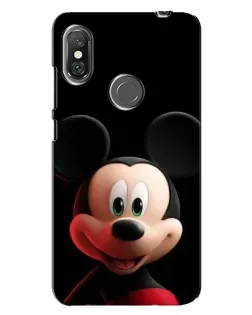 Чехол для Xiaomi Redmi Note 6 Pro с картинкой «Улыбающийся Микки Маус» Чехол для Xiaomi Redmi Note 6 Pro с картинкой «Улыбающийся Микки Маус»