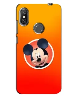 Чехол для Xiaomi Redmi Note 6 Pro с картинкой «Mickey в круге» Чехол для Xiaomi Redmi Note 6 Pro с картинкой «Mickey в круге»