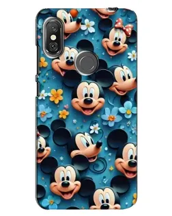 Чехол для Xiaomi Redmi Note 6 Pro с картинкой «Паттерн Микки и Минни» Чехол для Xiaomi Redmi Note 6 Pro с картинкой «Паттерн Микки и Минни»