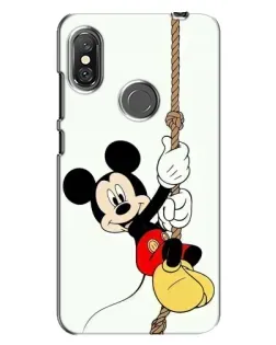 Чехол для Xiaomi Redmi Note 6 Pro с картинкой «Mickey на канате» Чехол для Xiaomi Redmi Note 6 Pro с картинкой «Mickey на канате»