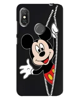 Чехол для Xiaomi Redmi Note 6 Pro с картинкой «Микки раздвигает стены» Чехол для Xiaomi Redmi Note 6 Pro с картинкой «Микки раздвигает стены»