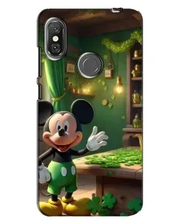 Чехол для Xiaomi Redmi Note 6 Pro с картинкой «Микки в мастерской» Чехол для Xiaomi Redmi Note 6 Pro с картинкой «Микки в мастерской»