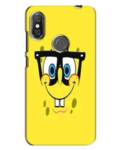 Чехол для Xiaomi Redmi Note 6 Pro с картинкой «Минималистичный Спанч Боб» Чехол для Xiaomi Redmi Note 6 Pro с картинкой «Минималистичный Спанч Боб»