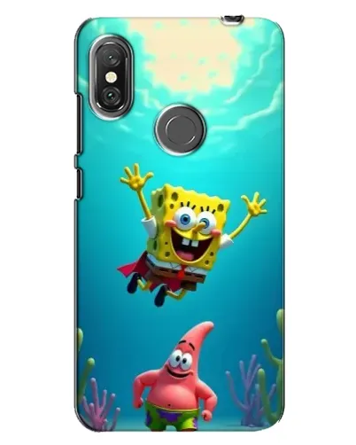 Чехол для Xiaomi Redmi Note 6 Pro с картинкой «Спанч Боб под водой» Чехол для Xiaomi Redmi Note 6 Pro с картинкой «Спанч Боб под водой»