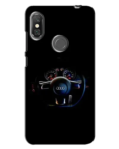 Чохол для Xiaomi Redmi Note 6 Pro з картинкою «Салон Audi — кермо» Чохол для Xiaomi Redmi Note 6 Pro з картинкою «Салон Audi — кермо»