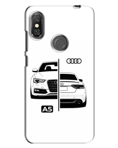 Чохол для Xiaomi Redmi Note 6 Pro з картинкою «Audi — контрастний дизайн» Чохол для Xiaomi Redmi Note 6 Pro з картинкою «Audi — контрастний дизайн»